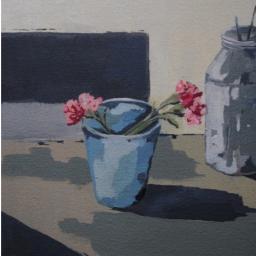 Flowers in a cup