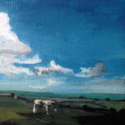 Horse in the countryside
