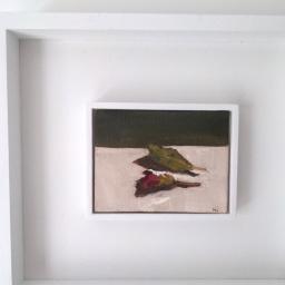 small painting of flower bud